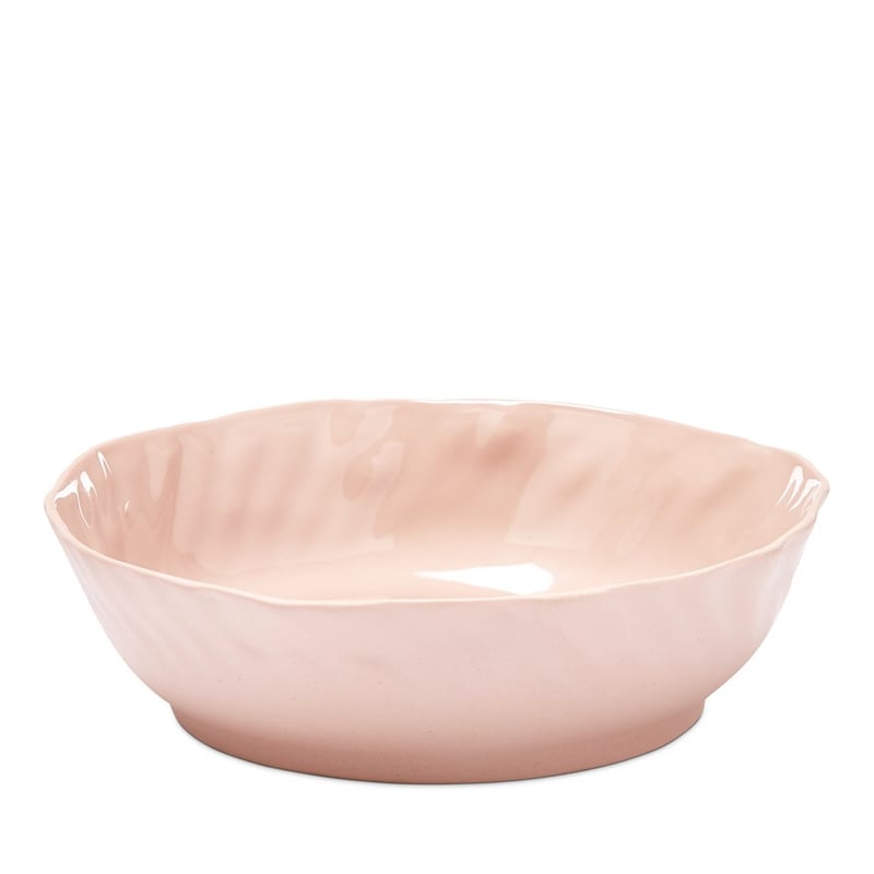 Fluted Pink Servingware