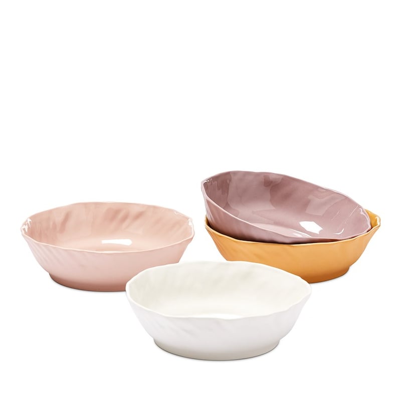 Fluted White Servingware 