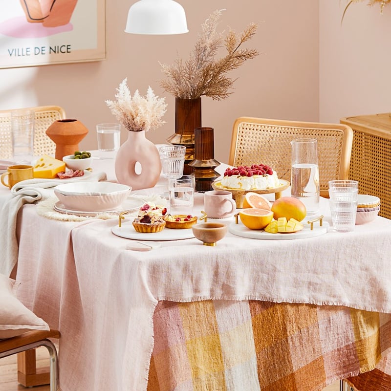 Fluted White Servingware 