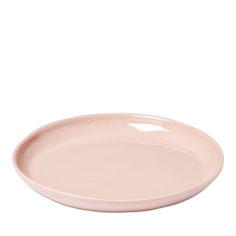 Fluted Pink Servingware