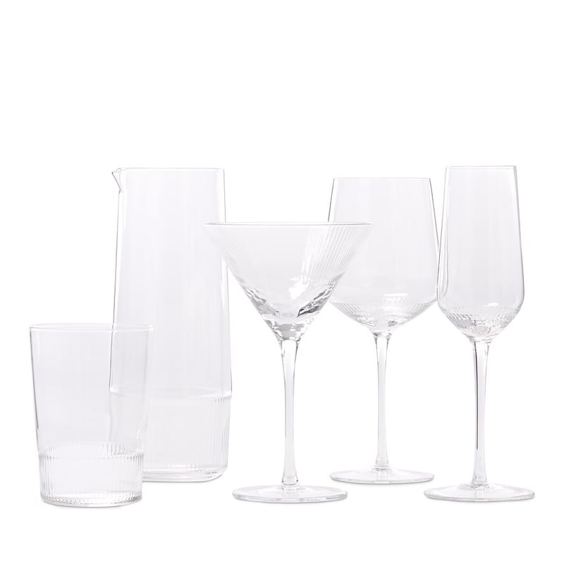Hudson Glassware Clear Wine Glass