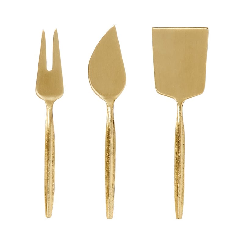 Naturaliste Serving Utensils Salad Servers L26cm Gold 