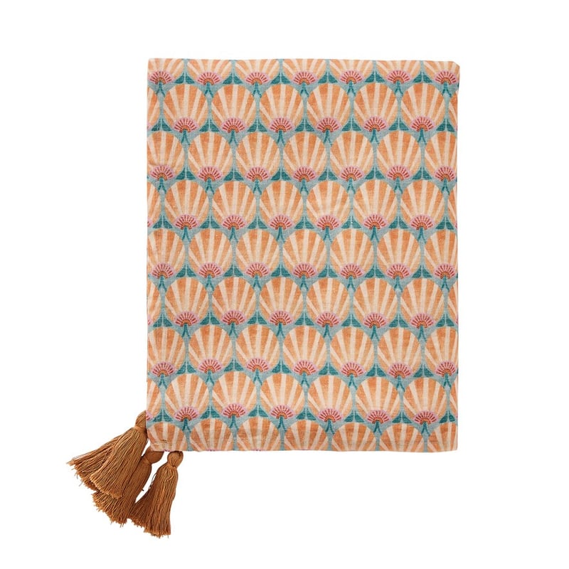 Mumbai Turquoise & Coral Tablecloth