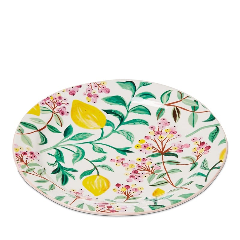 Togetherness Servingware Side Plate Dia23cm Backyard Harvest White 