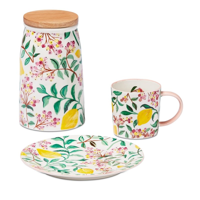 Togetherness Servingware Side Plate Dia23cm Backyard Harvest White 