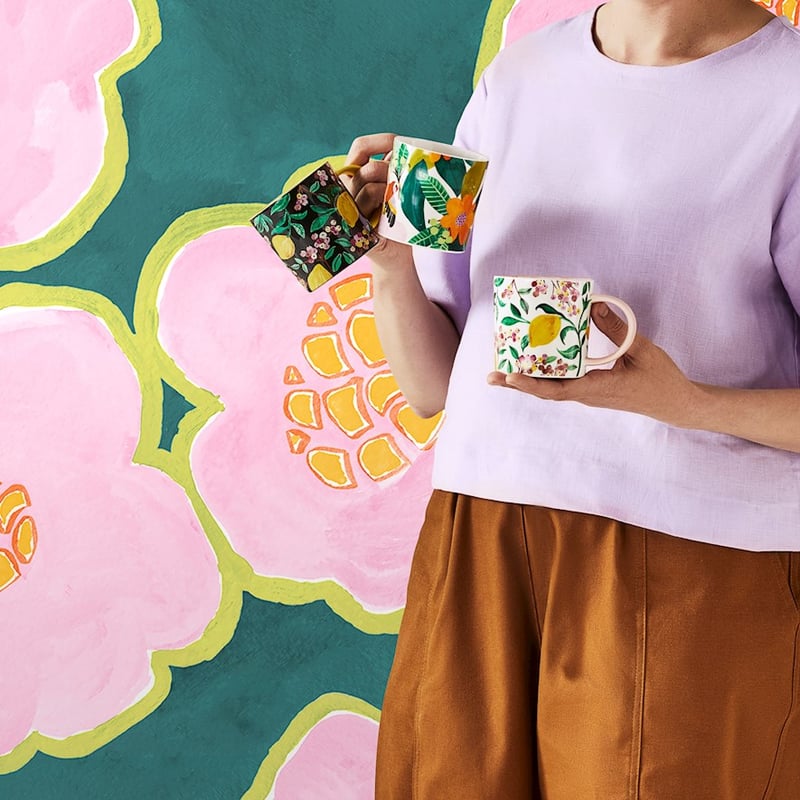 Togetherness Backyard Harvest White Mug 