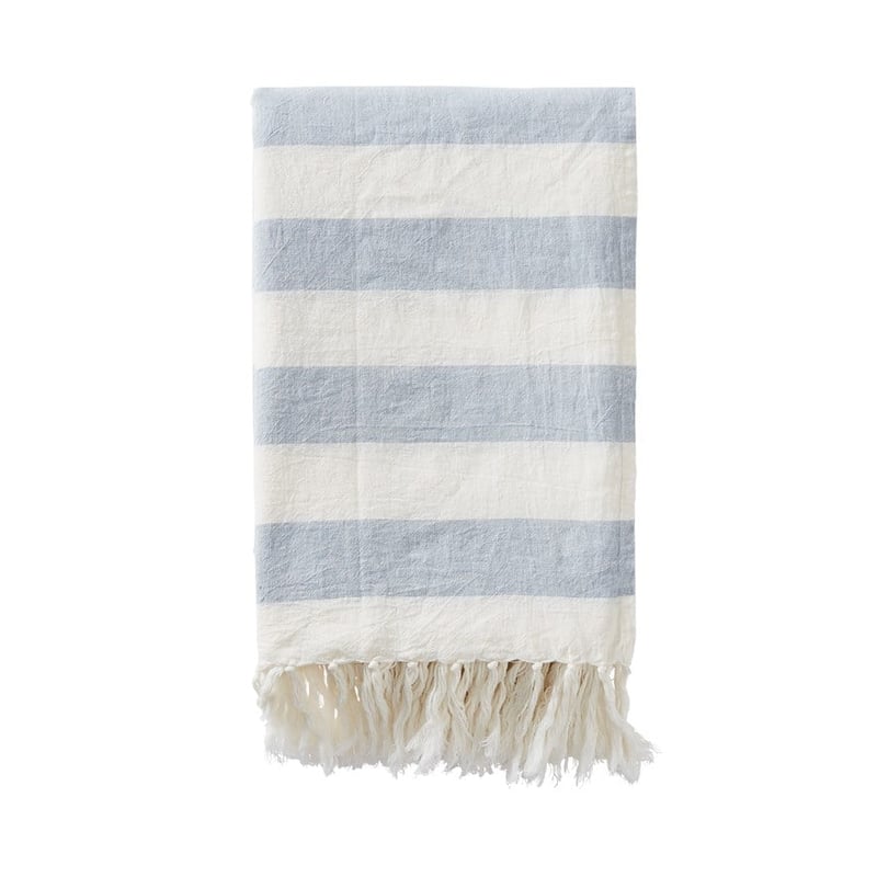 Sky Blue Stripe Tablecloth 