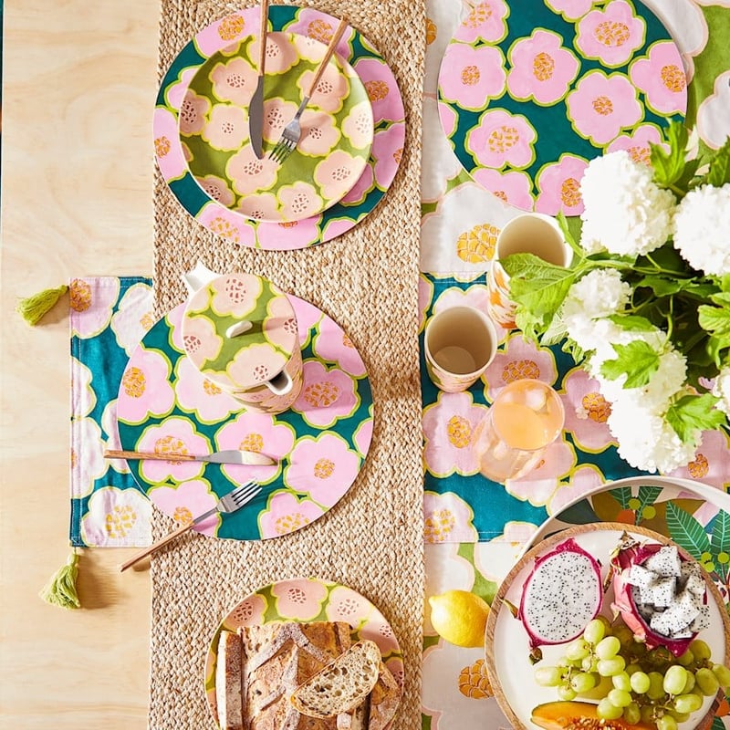Togetherness Pack of 4 Fiore Cork Placemats