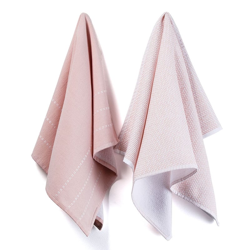 Tokyo Tea Towels Pale Blush