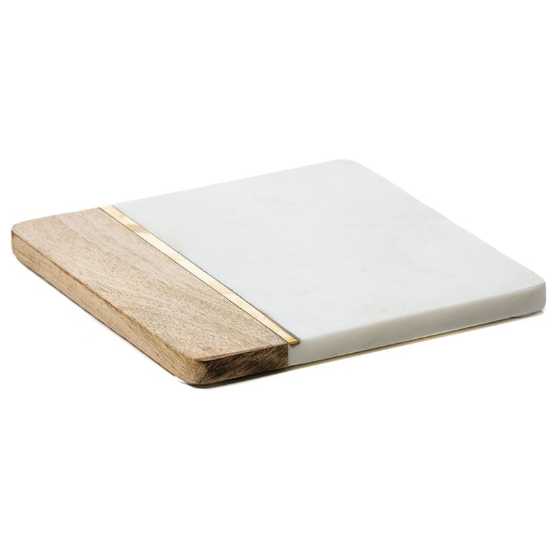 Mandalay Trivet Marble & Timber