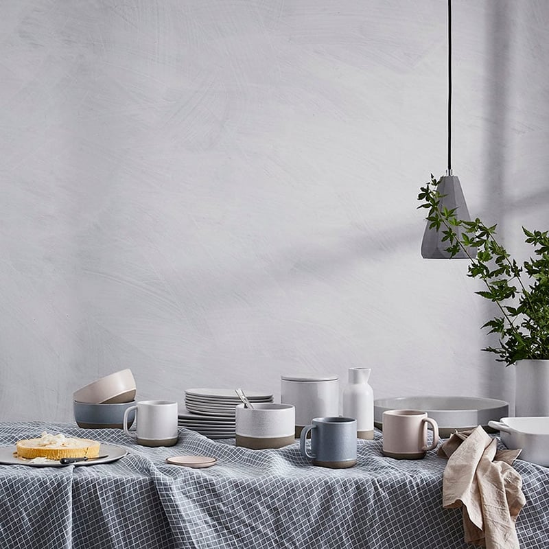 Terra Mug White & Natural 