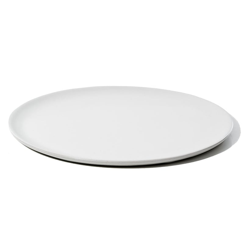 Terra Plate White & Natural 