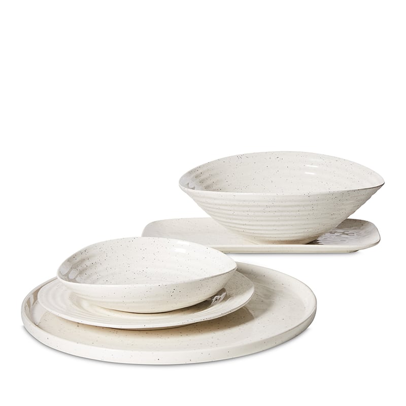 Ripple Collection Rectangle Platter Blue Fleck 