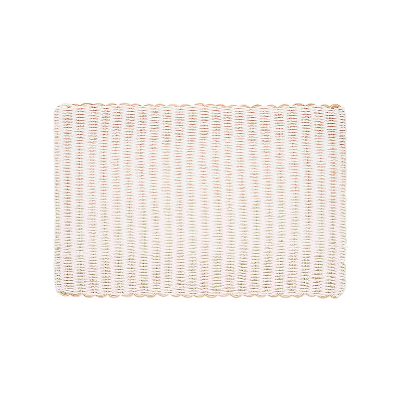 Woven Placemat White & Natural