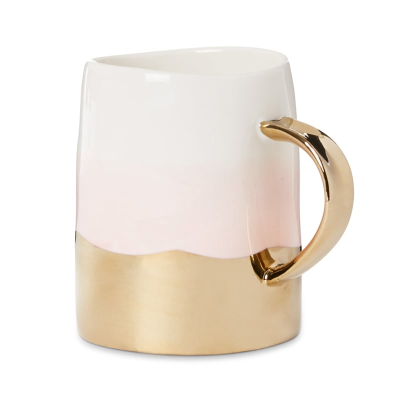 Gold Rim Collection Mug Pink & Gold 