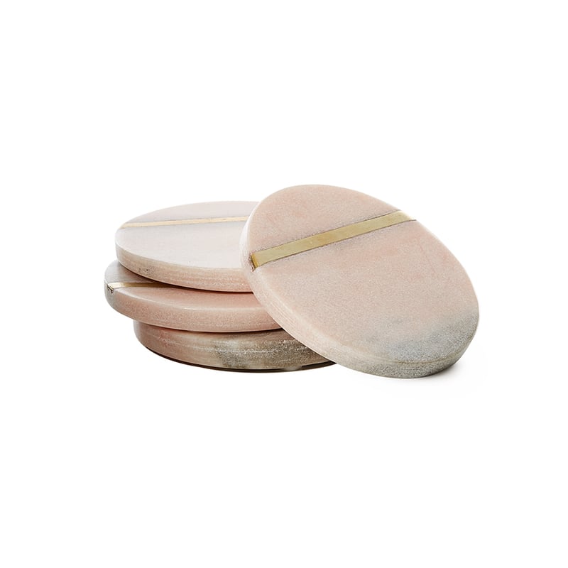 Riviera Coasters Set of 4 Pink 