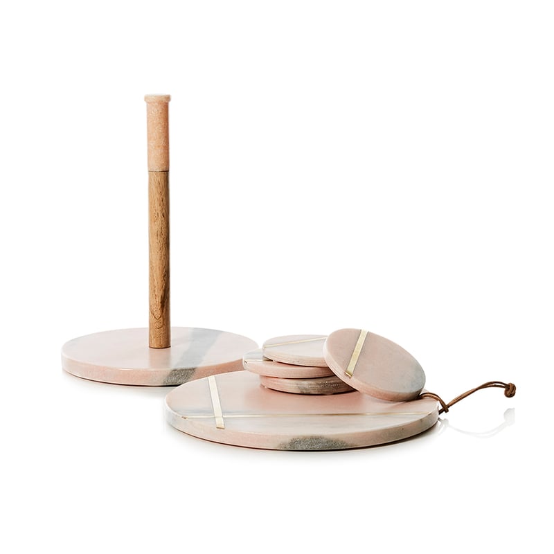 Riviera Paper Towel Holder Pink 