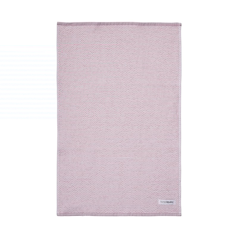 Norse Stripe Tea Towels Pack of 2 in Rose Mist