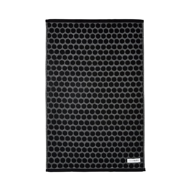Spots & Stripes Tea Towels Pack of 2 in Black & White