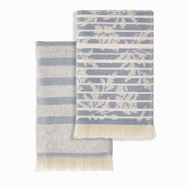 European Collection Alston Tea Towel Blue
