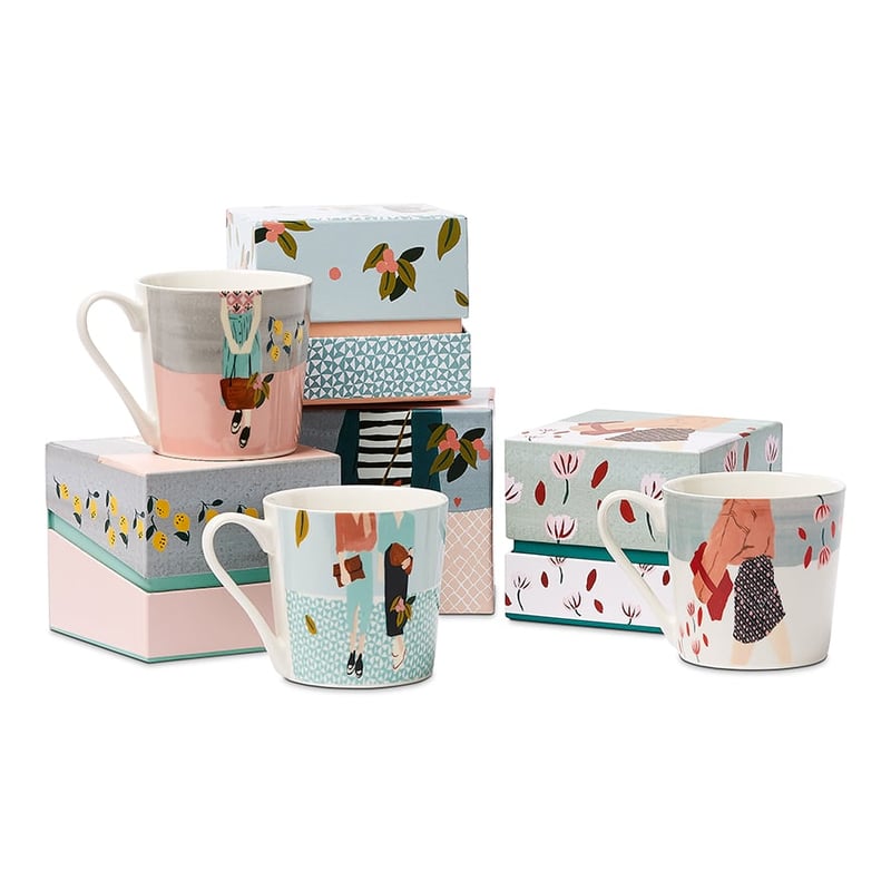Teal Cardigan Mug
