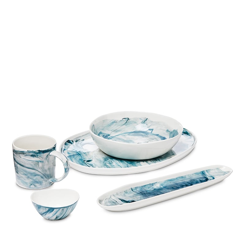 Tidal Rose Dipping Bowl 