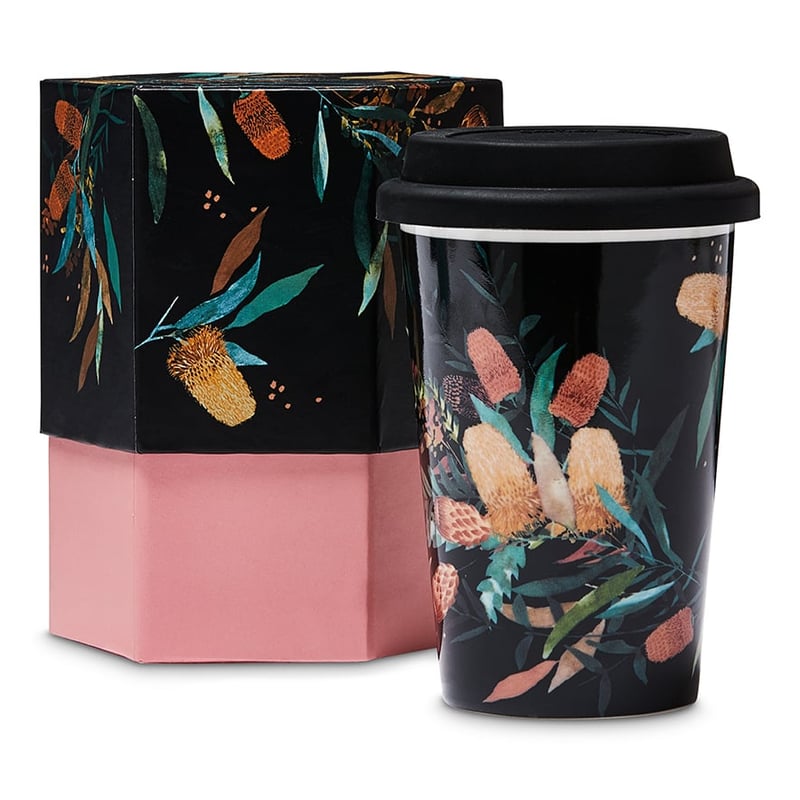 Protea Botanical Collection Banksia Travel Mug  