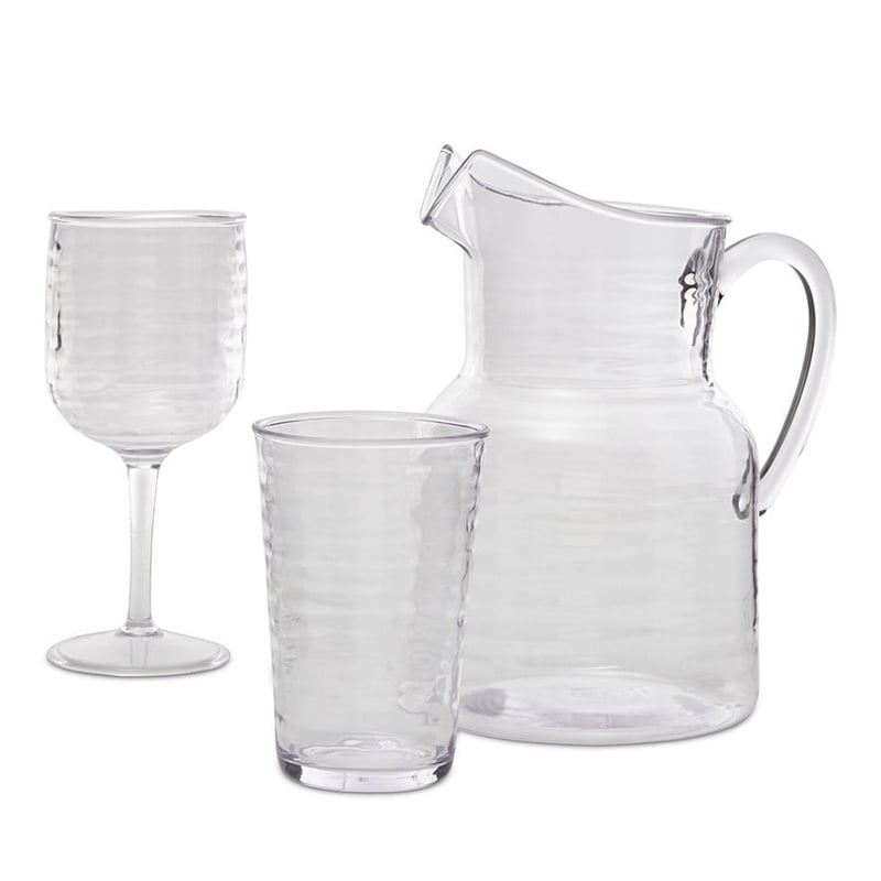 Ripple Drinkware Clear Wine Glass