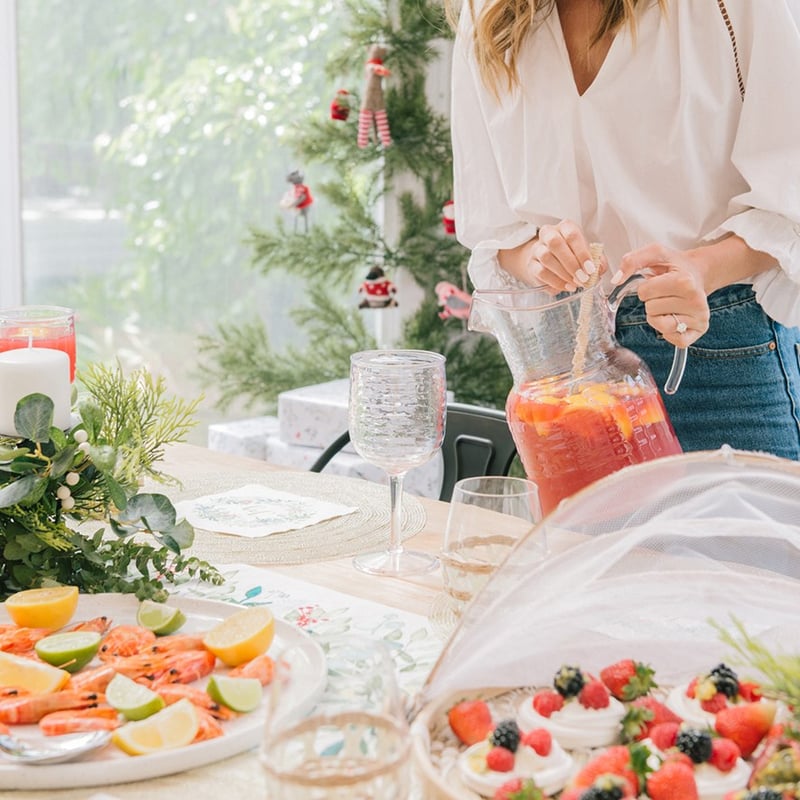 Ripple Drinkware Clear Wine Glass