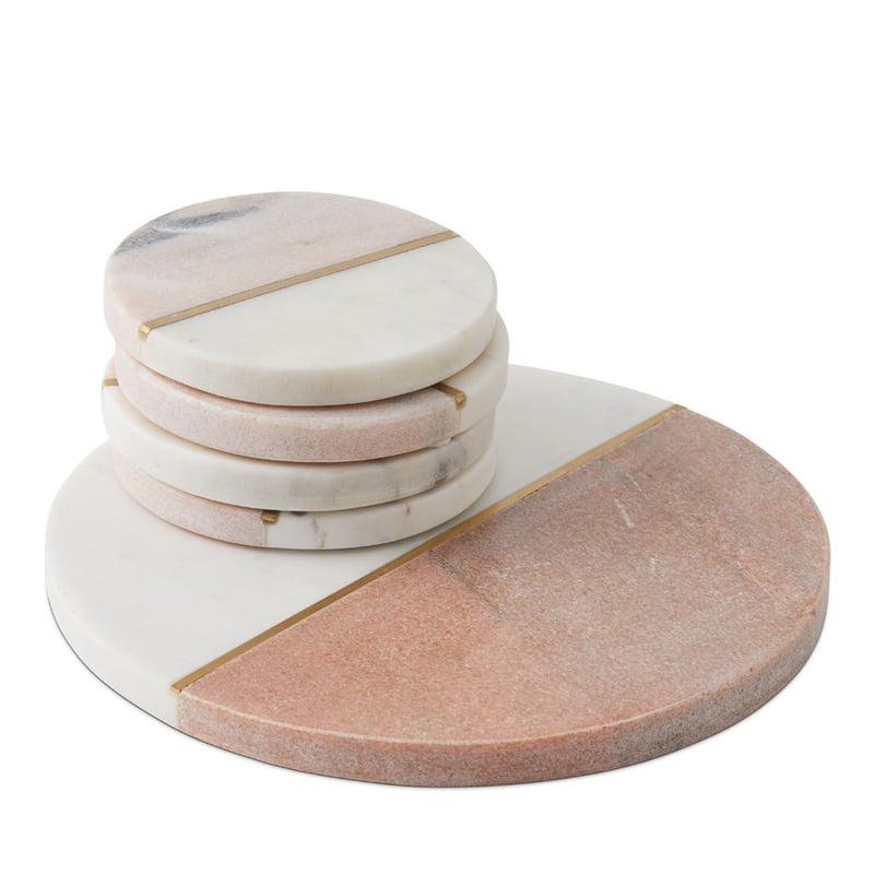Prato Marble Pink & White Trivet