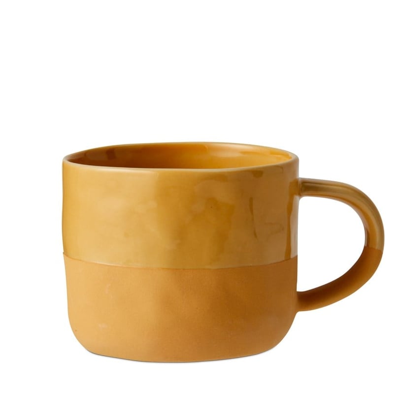 Berlin Collection Mustard Mug & Saucer  