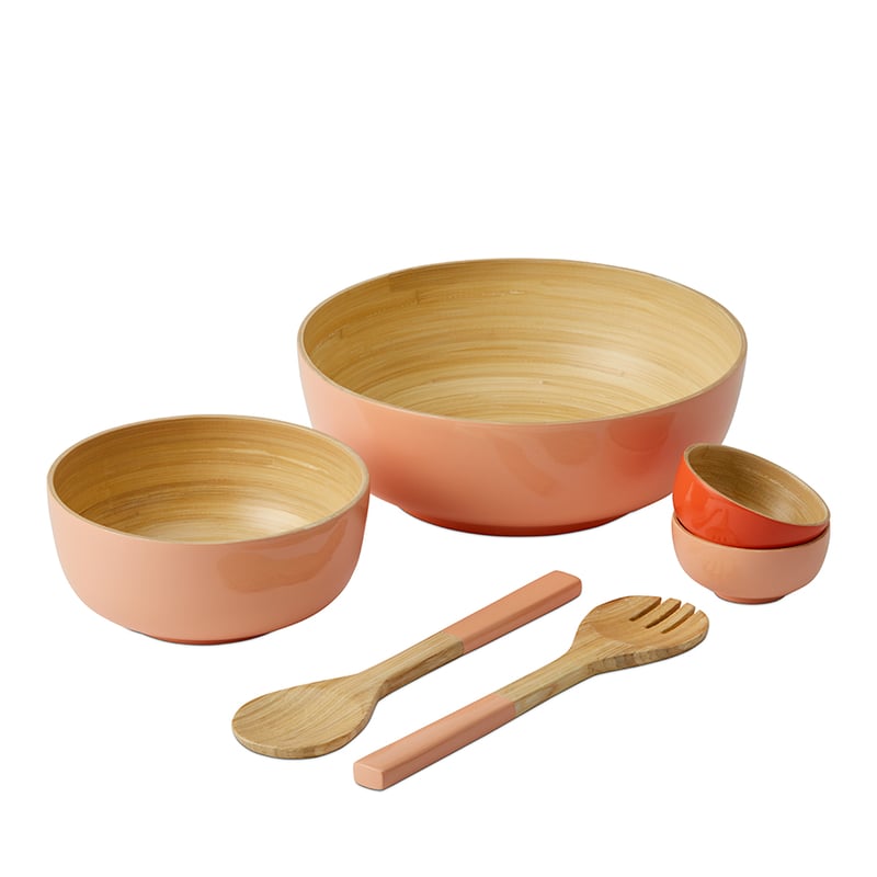 Bamboo Pink Servingware