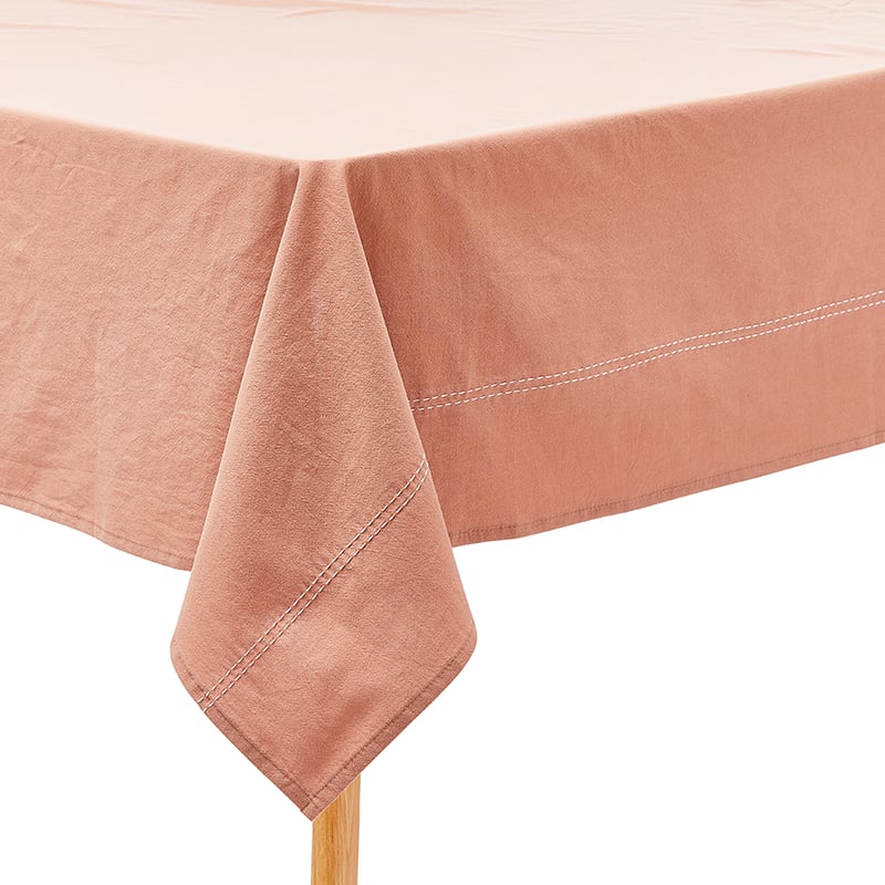 Stonewashed Cotton Earth Tablecloth