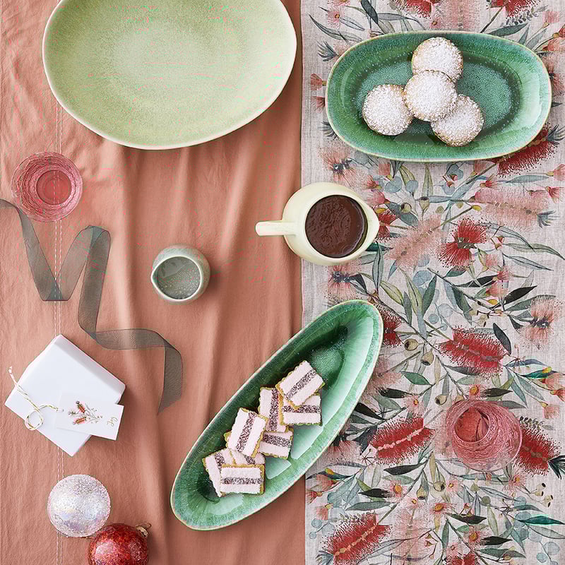 Stonewashed Cotton Earth Tablecloth