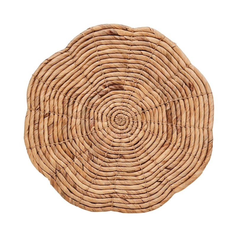Boracay Collection Flower Placemat Dia35cm Natural 