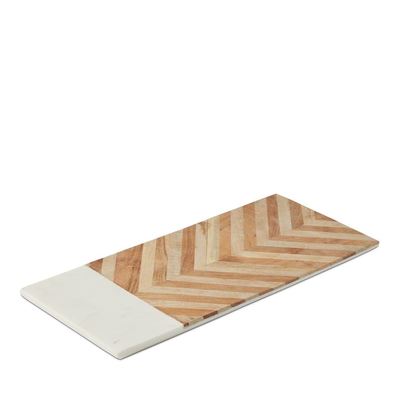 Wyoming Marble Board L46xW20cm Natural/White 