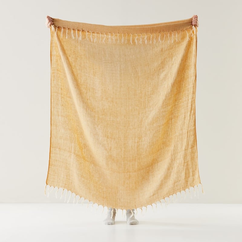 Malmo Linen Curry Throw