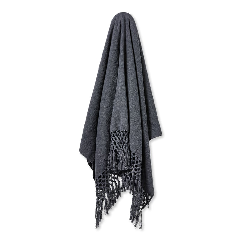 Macrame Knot Slate Throw
