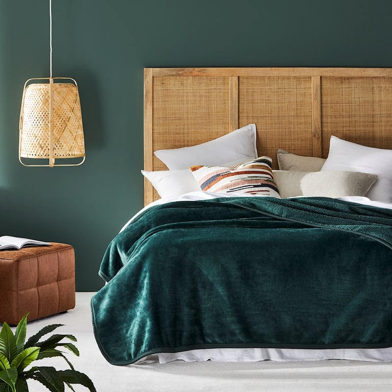 Sherpa Forest Blanket