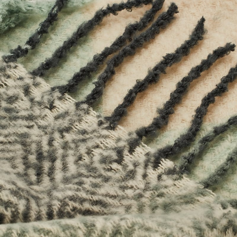 Cambridge Blue Mint Throw 