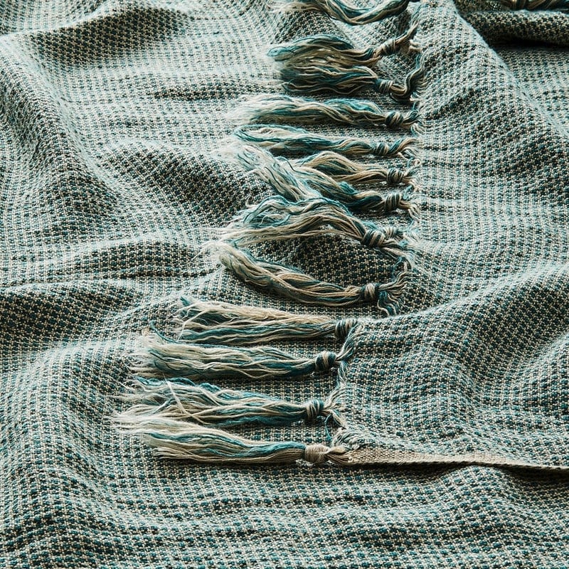 Kennedy Bamboo Linen Misty Forest Throw