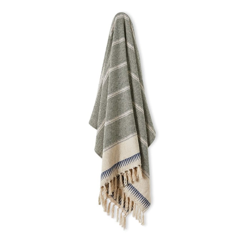 Halcyon Blue & Teal Throw  