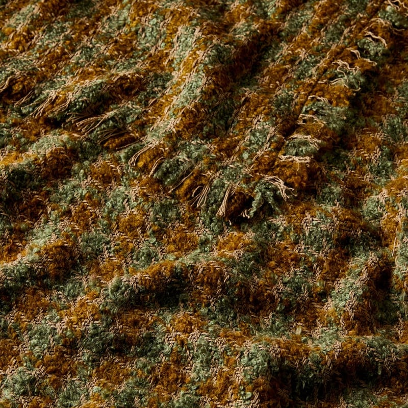 Maxwell Slate & Chartreuse Throw