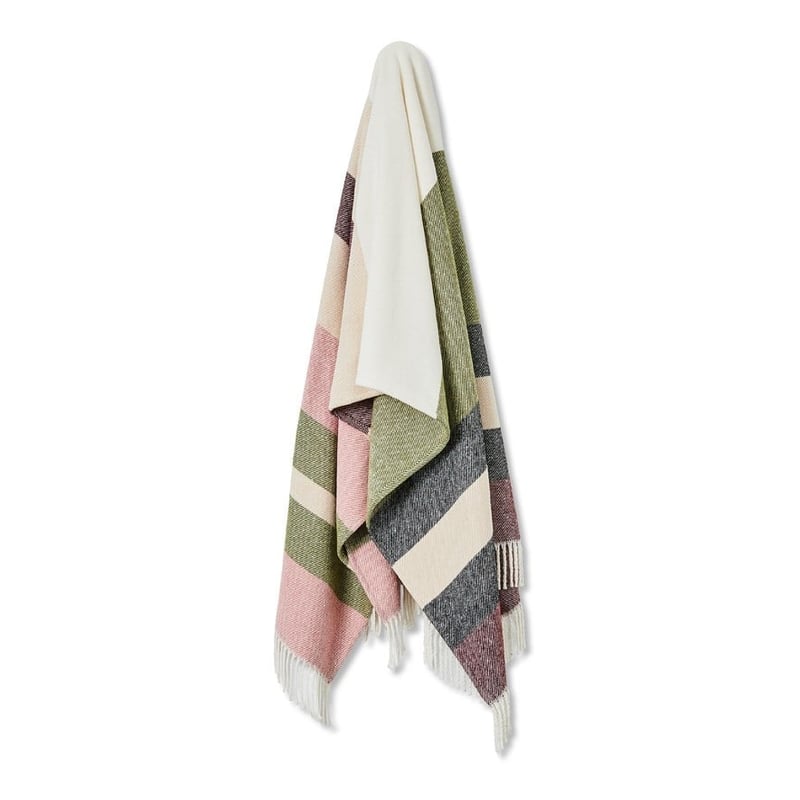 European Collection Burano Olive & Rosewood Throw 
