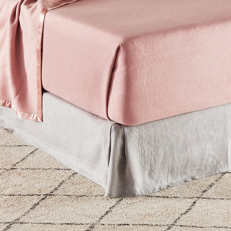 Bamboo Rose Wool Blanket 