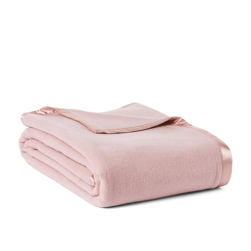 Bamboo Rose Wool Blanket 