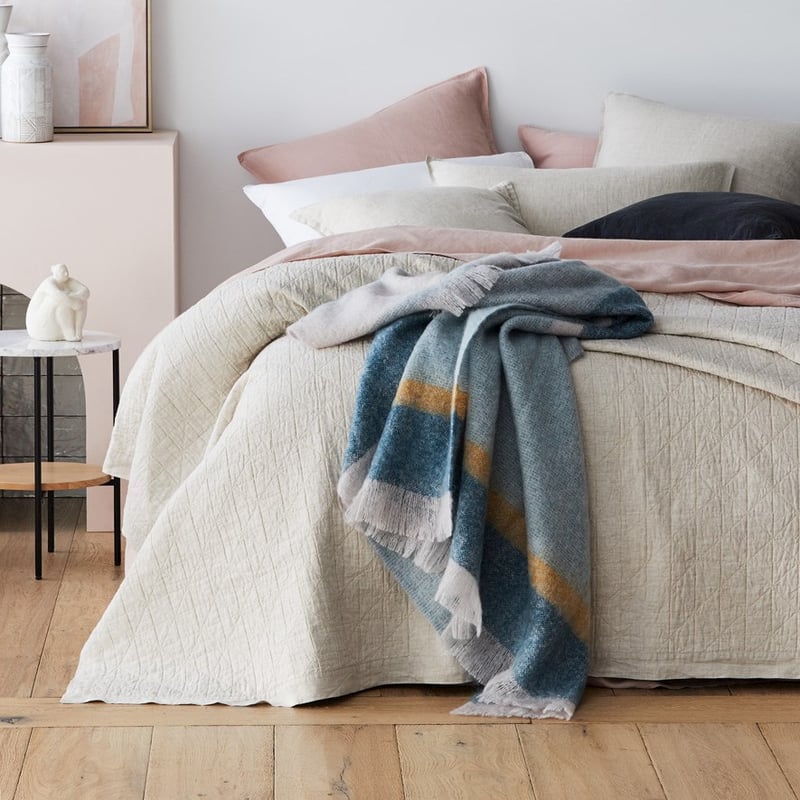 Winter Rituals Mohair Throw