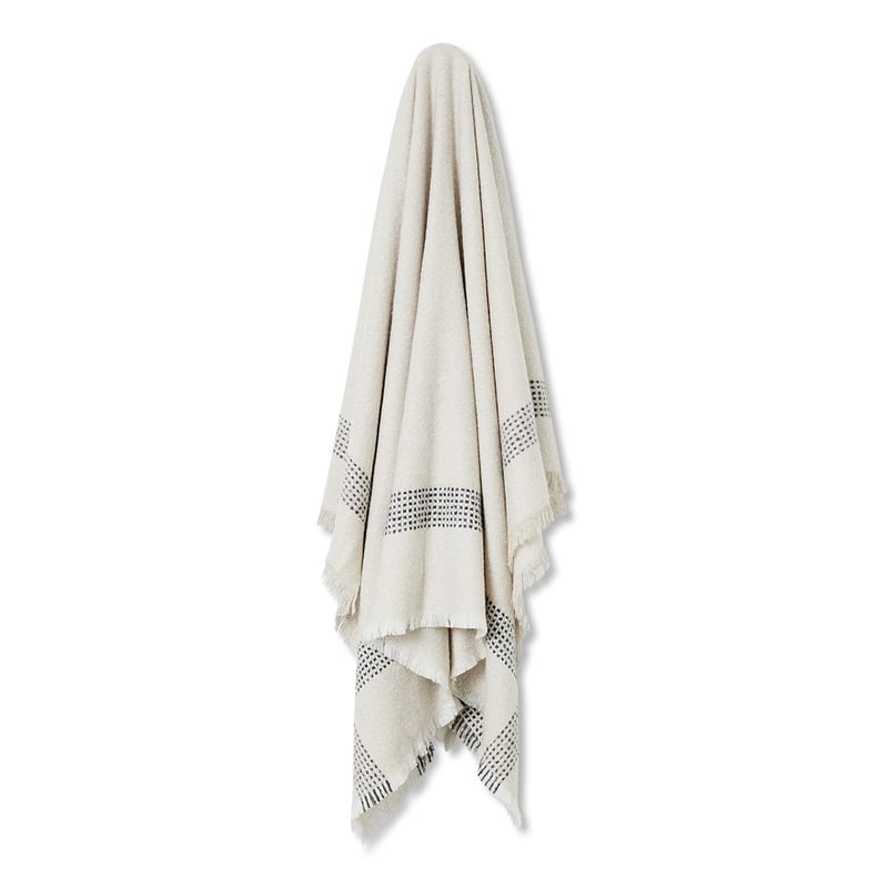 Hotham White Throw