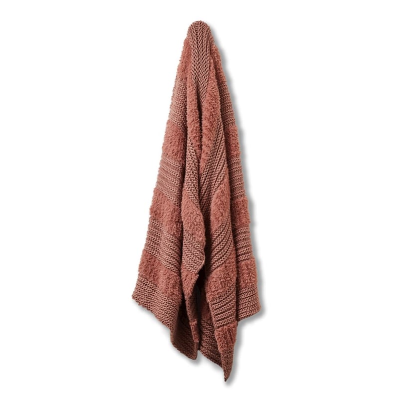 Kirby Stripe Rosewood Throw