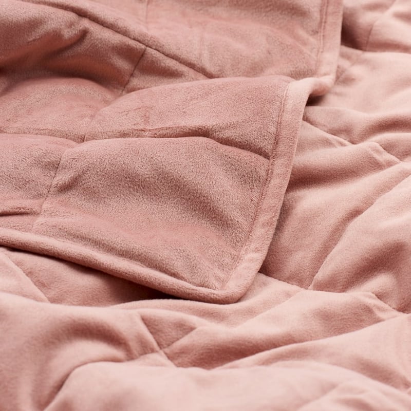 Dusty Rose Weighted Blanket